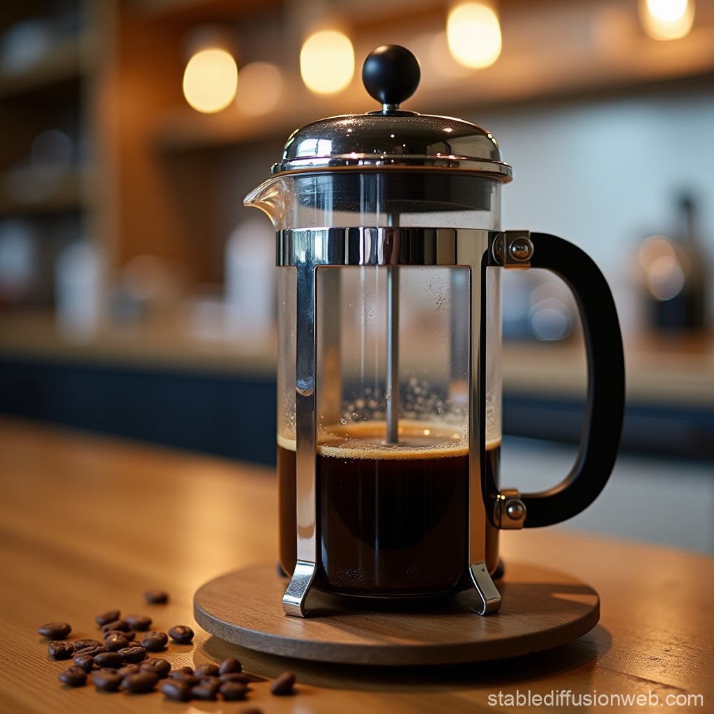 french press coffee